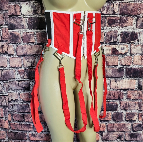 Moto Babe Strappy Harness Belt - Picture 2 of 12